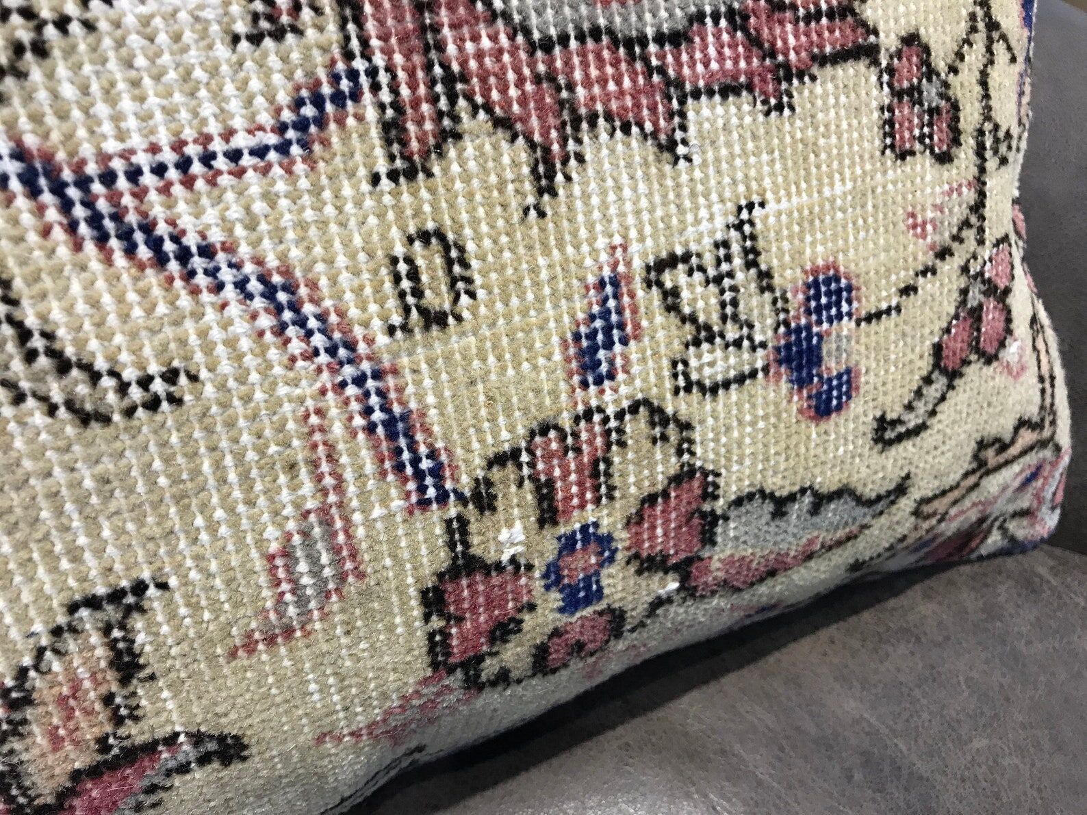 Handmade Floral Turkish Cushion Cover 40x60cm