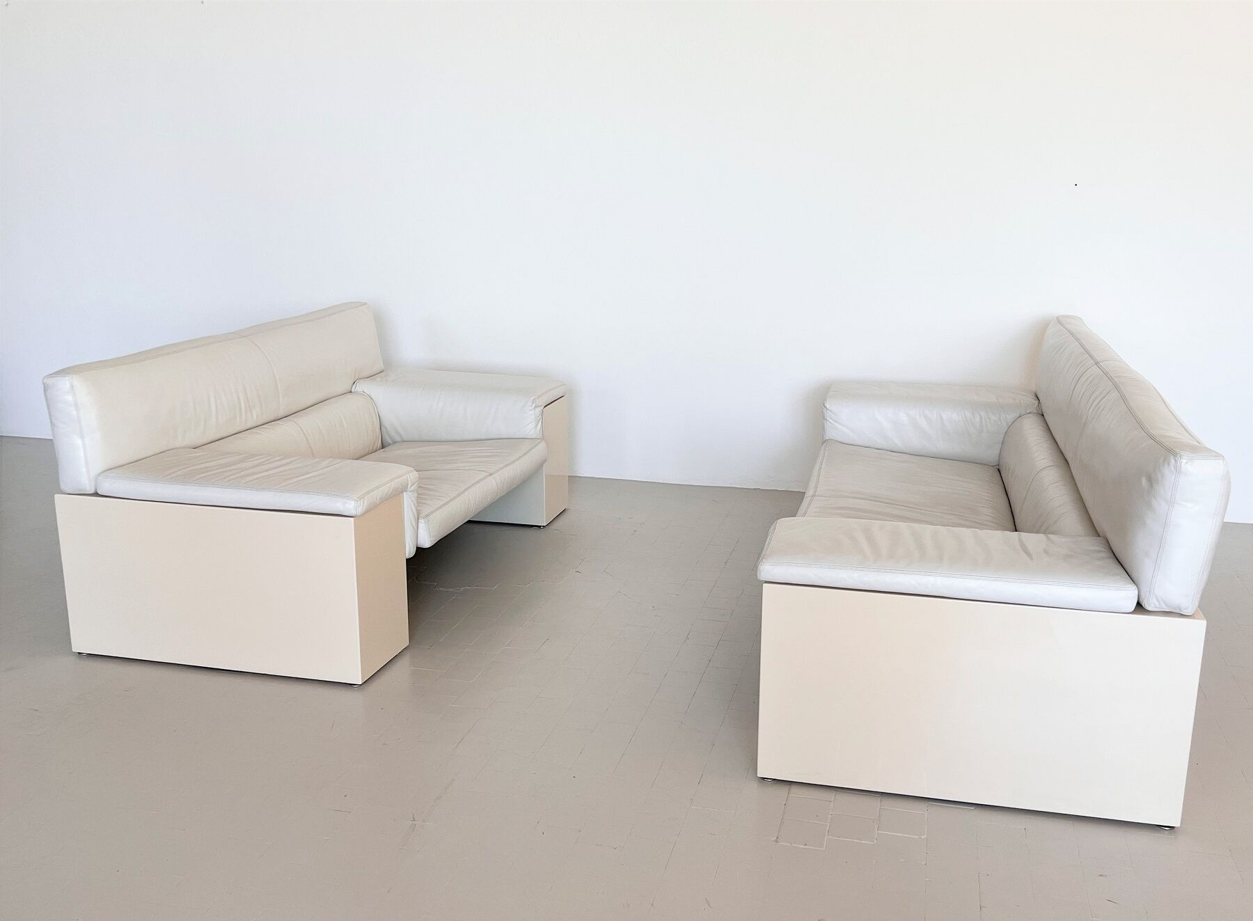 Cini Boeri two-seater sofa Knoll 'Brigadier'