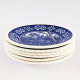 6 assiettes à dessert Boch Rusticana