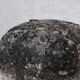 Unusual carved stone french head sculpture