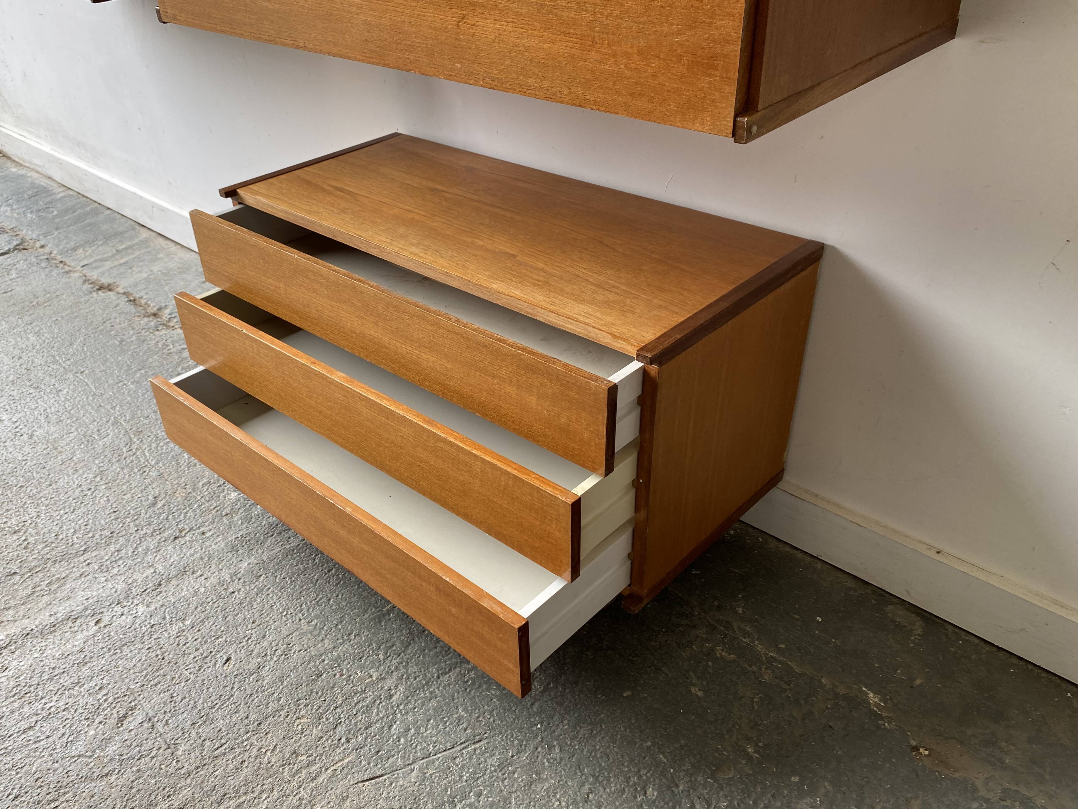 1960’s mid century Beaver & Tapley modular wall units