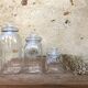 Vintage glass candy