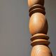 Lampadaire en bois tourné