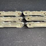 6 zoomorphic knife holders - Orfèvrerie REX