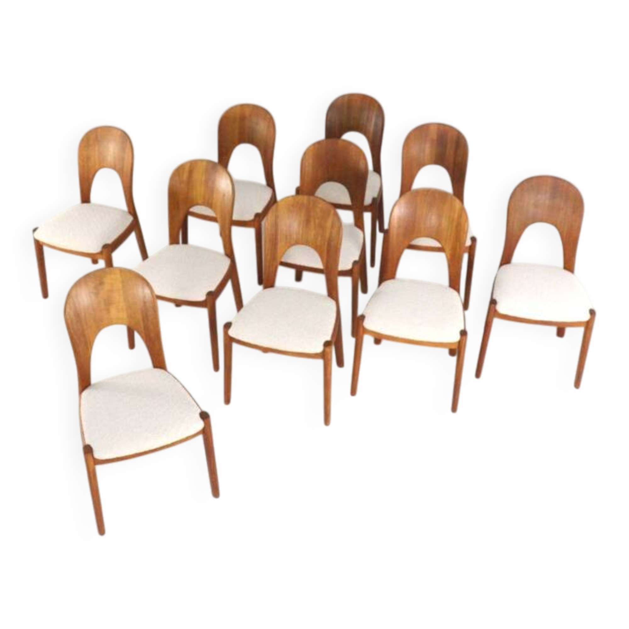 Set of 10 Koefoed Morten chairs 'Vinderup' - danish design