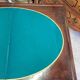 TABLE A JEUX EN ACAJOU ECRITOIRE BUREAU