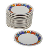 19 Villeroy and Boch table plates model Acapulco