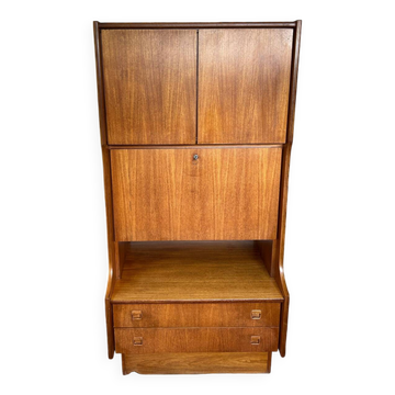 Meuble rangement en teck, France 1960