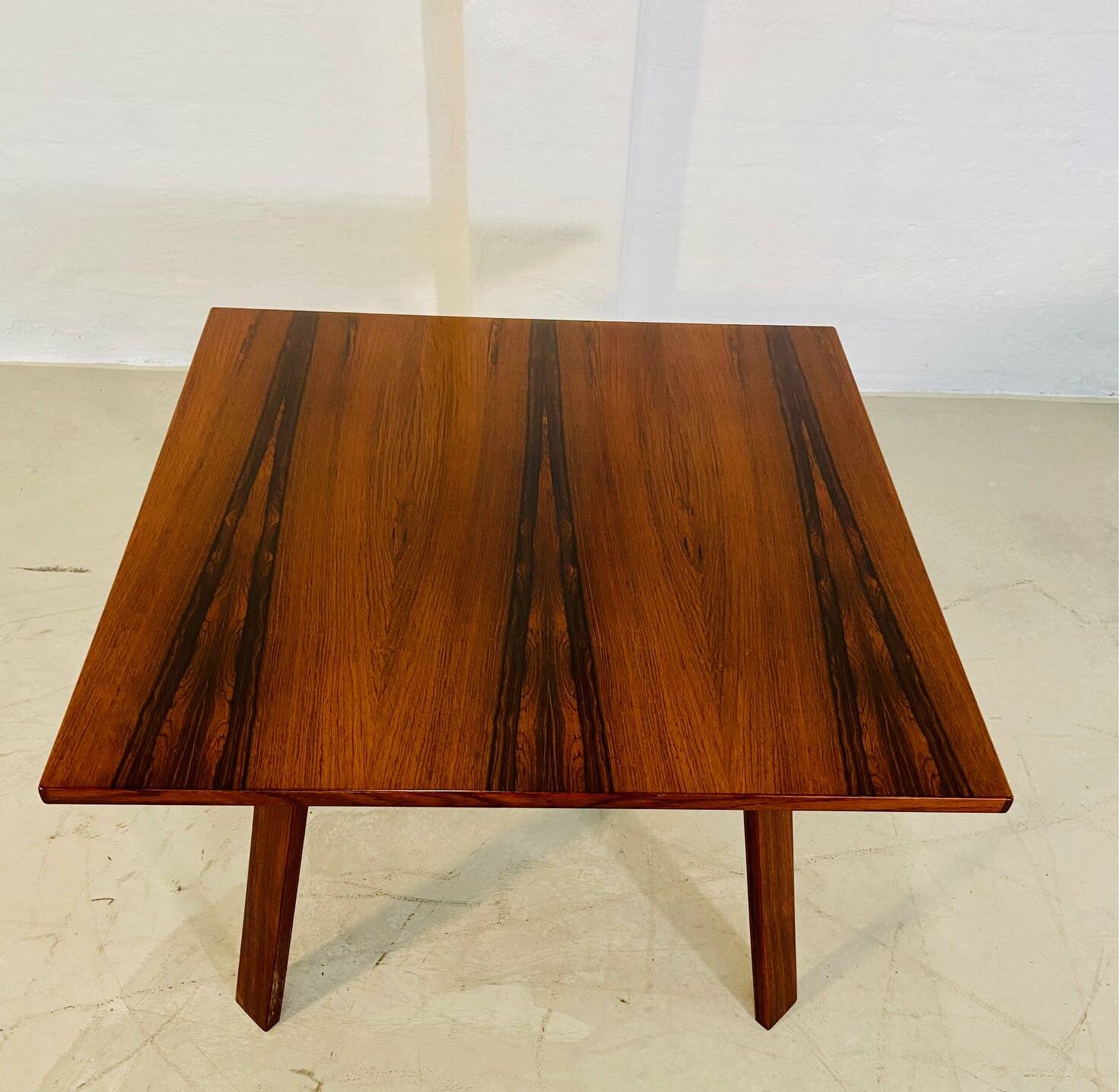 Vintage Danish mid-century rosewood coffee table