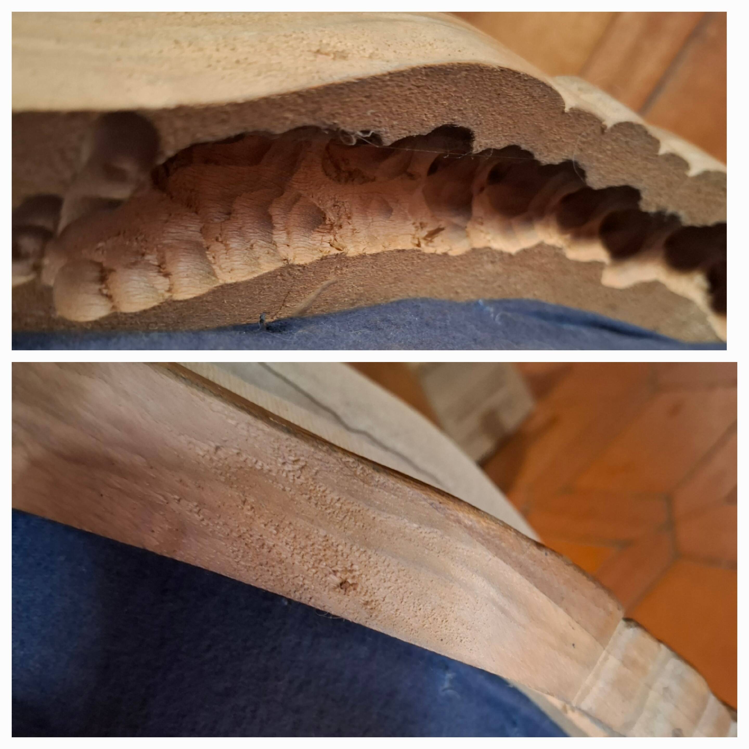 Antique bergère armchair