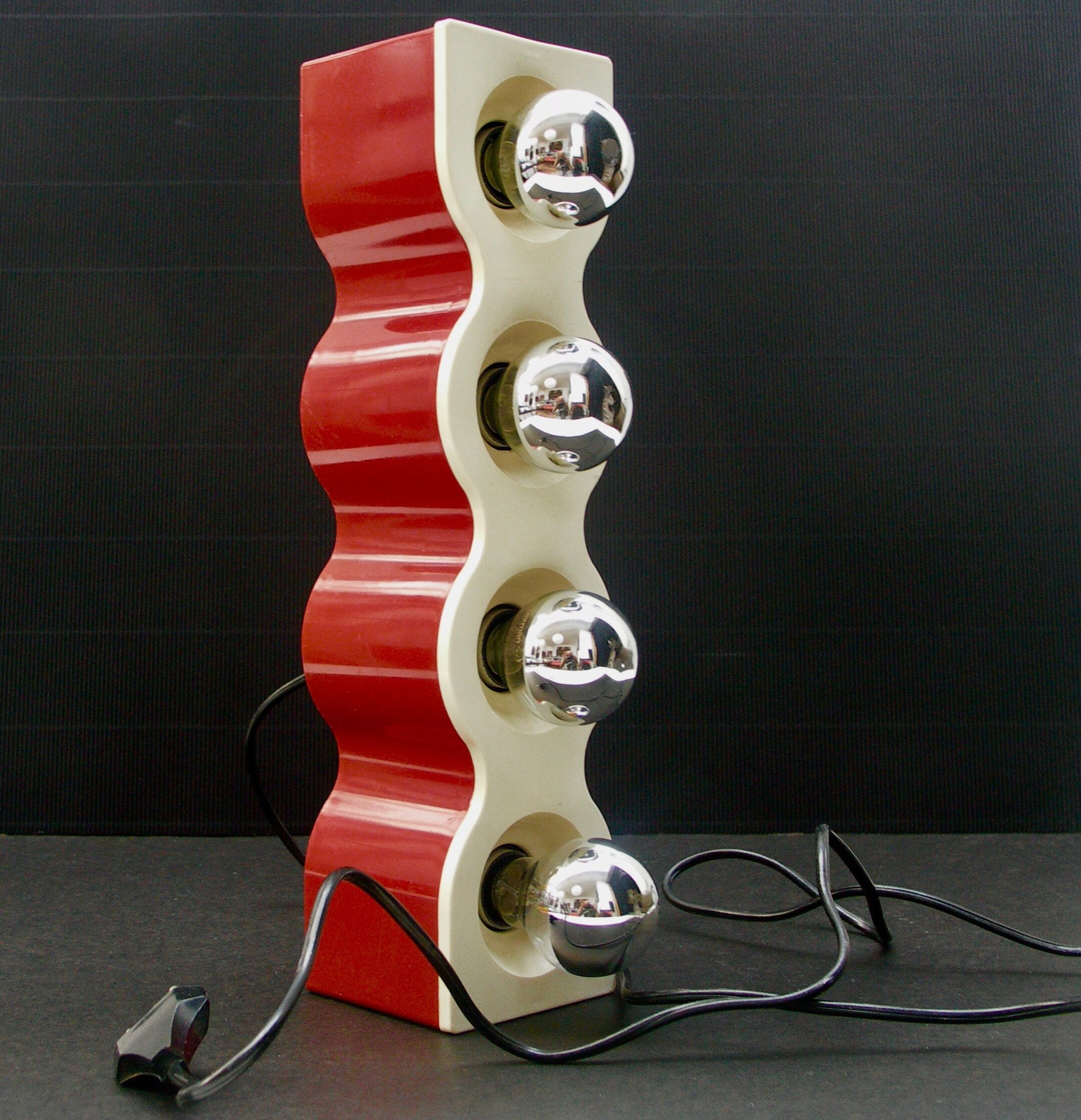 Sinus lamp by Ettore Sottsass, Stilnovo edition, Italy 1972