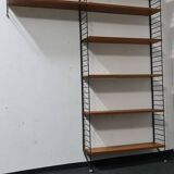 Vintage Danish design shelving unit by Nisse Strinning