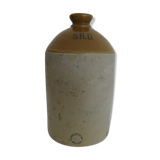 Bouteille en grès vernissé