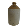 Old bottle in glazed stoneware
