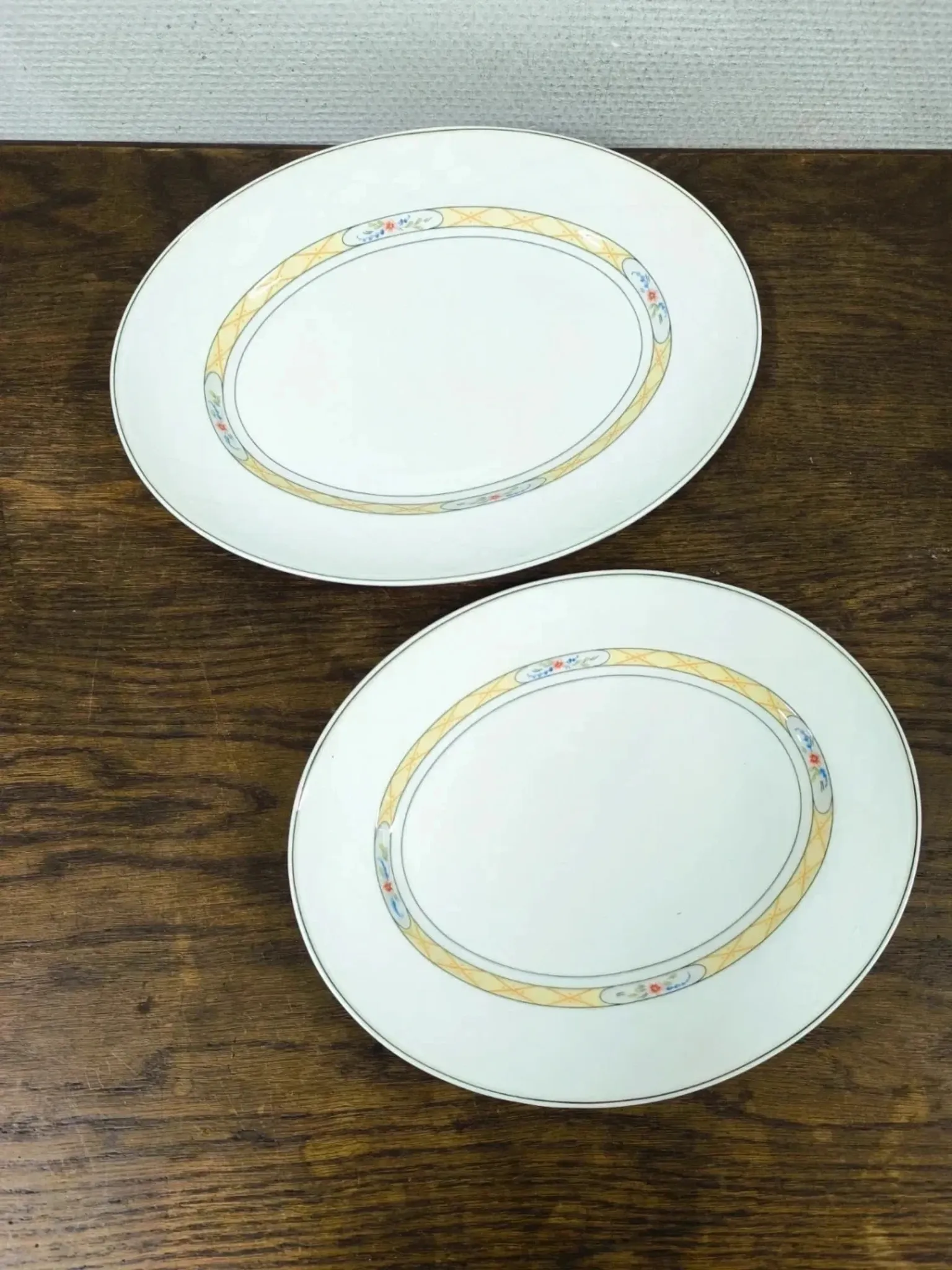 Set of 2 oval dishes Villeroy and Boch Orlando