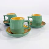 Ceramic tea service by Massimo Iosa Ghini for Naj Oleari, 1980