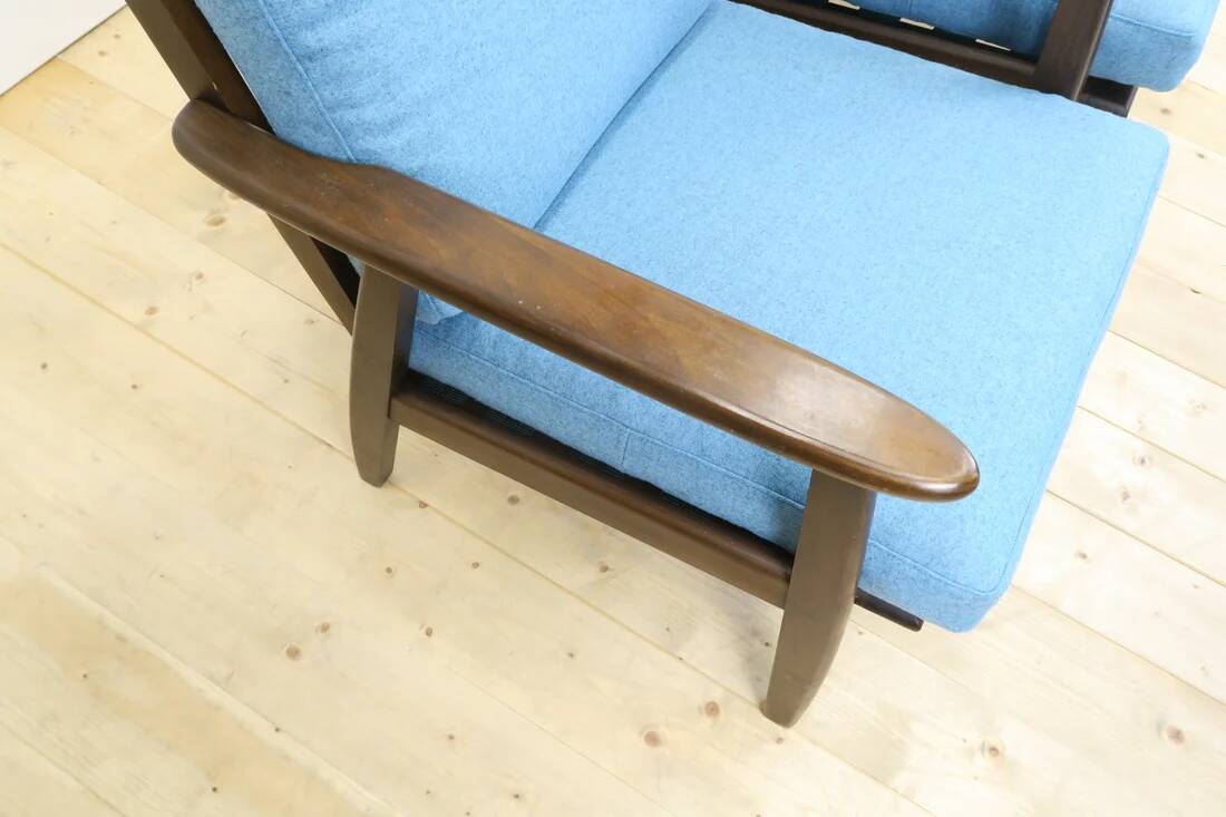 Paire de fauteuils en teck, Danemark 1960