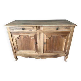 Low walnut sideboard