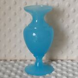 Opaline blue vase
