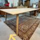 Vintage solid oak table