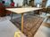 Table vintage chêne massif