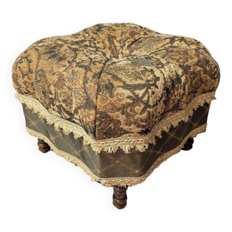 Napoleon III Living Room Pouf