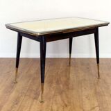 Dining height adjustable table