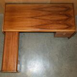 Left corner desk in Brazilian wood Mid Century Modern style