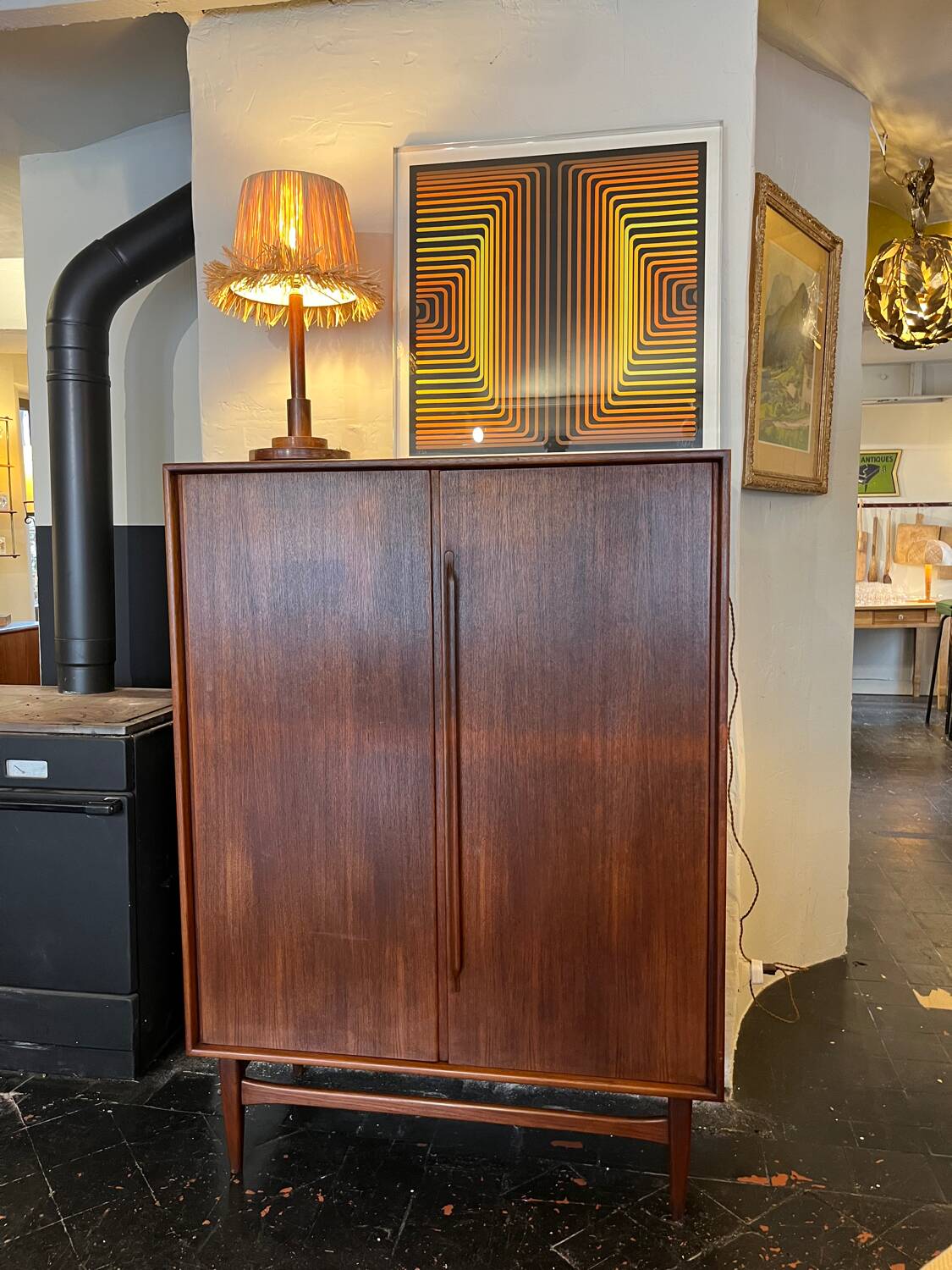 Scandinavian 2-door sideboard 1950
