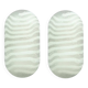 Pair of 'Zebra' Striped Glass Wall Lamps - Peill & Putzler, Germany, 1970s