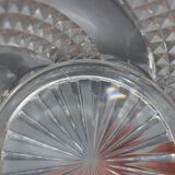 Ancien seau a biscuit 19 eme xix - baccarat modele serpentine