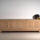 Old carved pine wood buffet – Gansu, around 1900