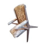 1950 Scandinavian style wooden folding chair