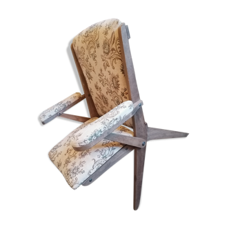 1950 Scandinavian style wooden folding chair