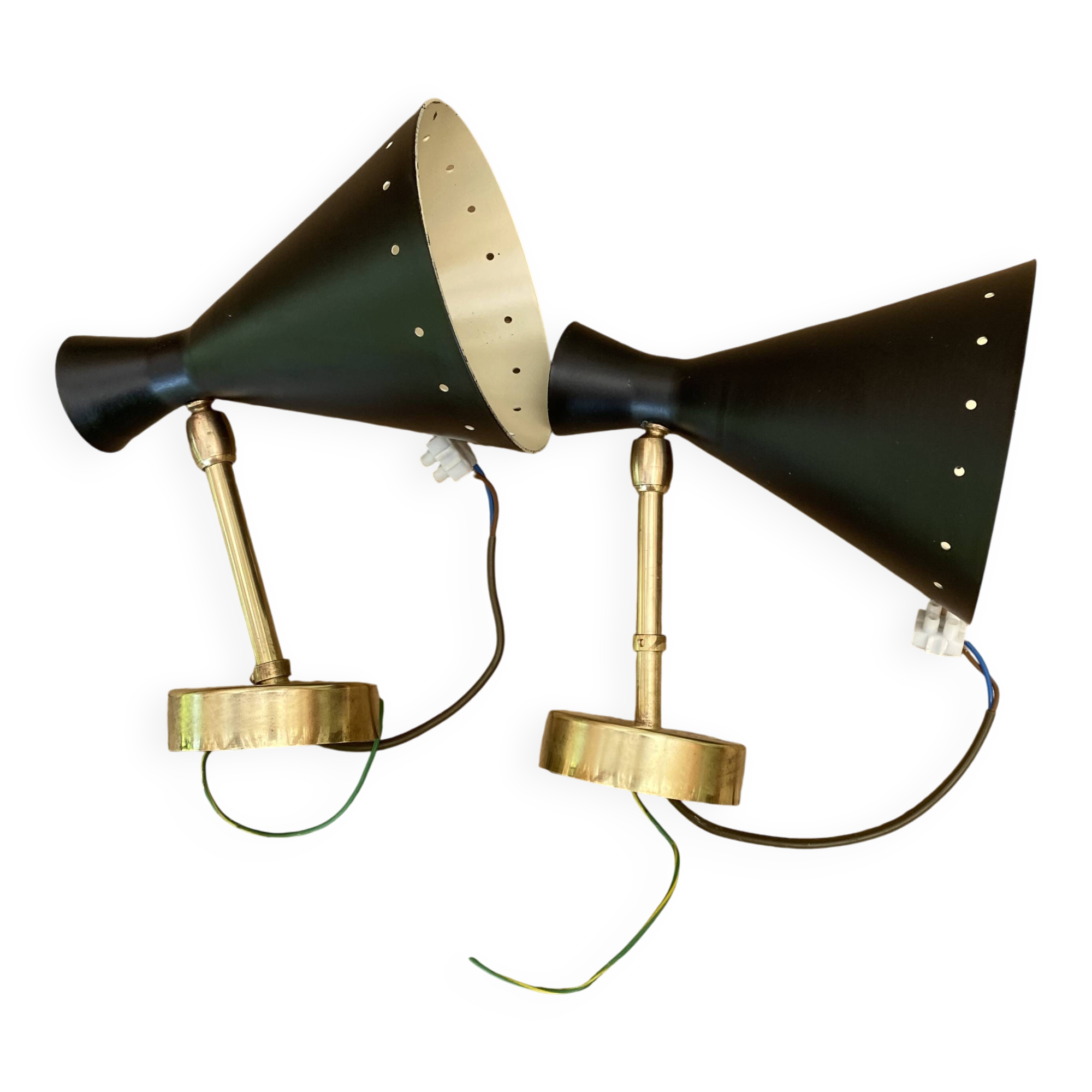 Pair of wall lights