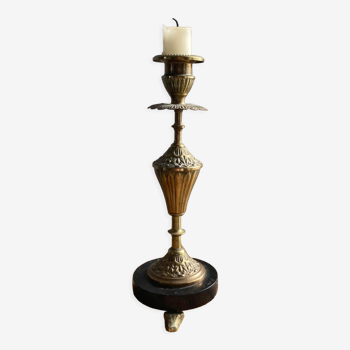 Religious torch candle holder