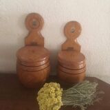 2 vintage wooden boxes.