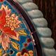 Underside of flat enamels of longwy