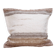 Beige cushion cover - handcrafted, handwoven from recycled cotton