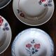 6 Art Deco deep plates Marinette Juliette Digoin Sarreguemines Badonv
