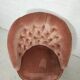 Fauteuil Crapaud rose poudré