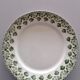 Set of 12 plates clover Badonviller ft