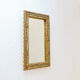 Mirror in stucco and coloured stones in the style of Creaciones Gobesso, Italy.