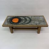 Mid-century design ceramic coffee table, 1970’s
