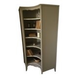 Antique library corner unit