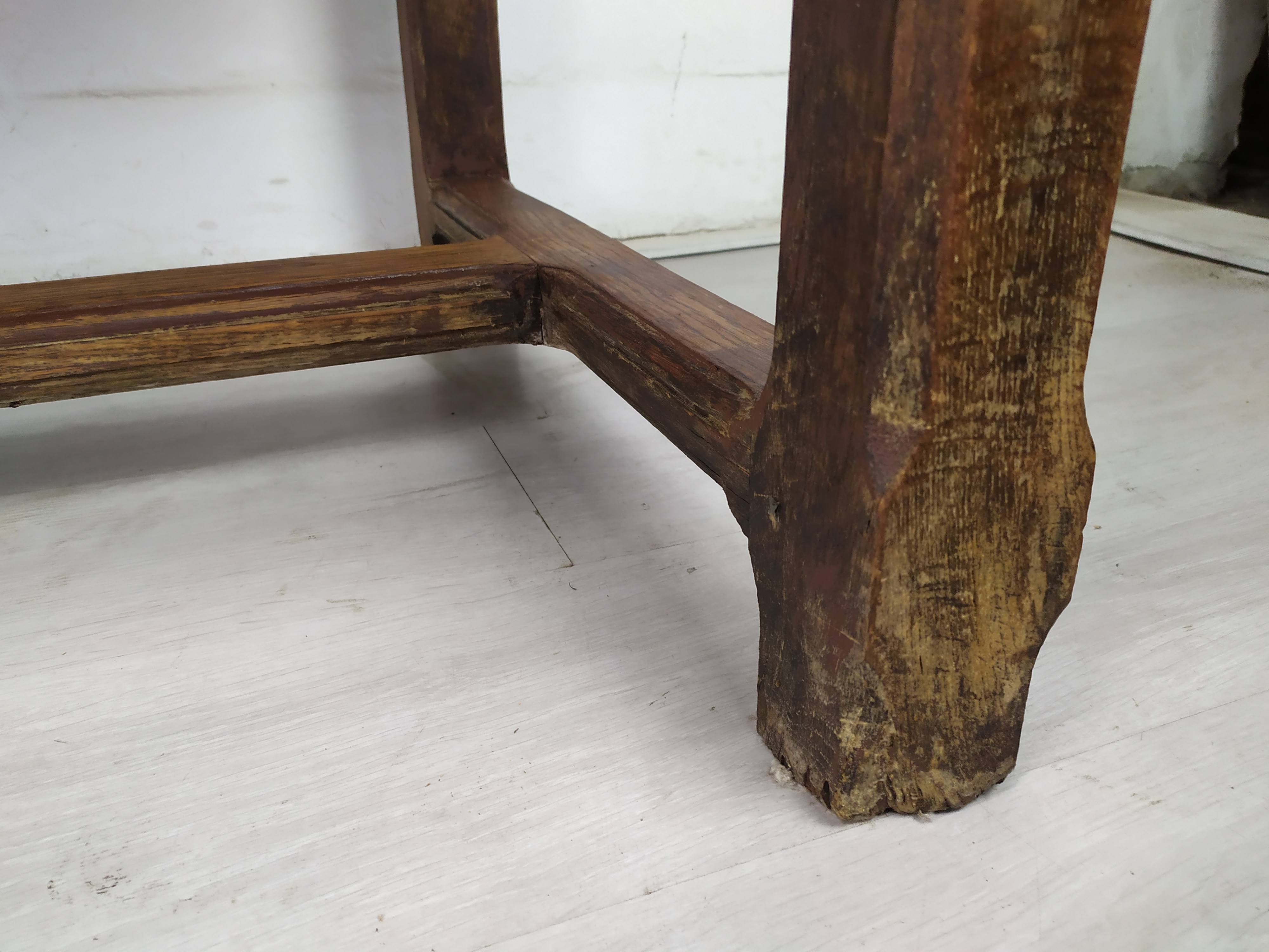 Oak farmhouse table