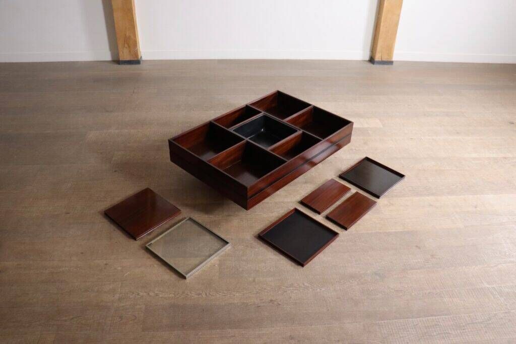 Table basse Carlo Hauner Forma Italie 1961