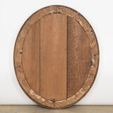 French 19th C Oval Mirror