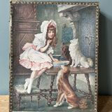Box of 3 puzzles 1900
