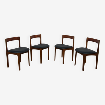 Mid-Century British Dining Chairs, 1960s, Set of 4